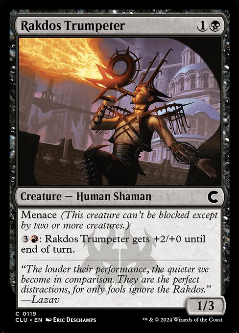 Rakdos Trumpeter - Ravnica: Clue Edition Common Card