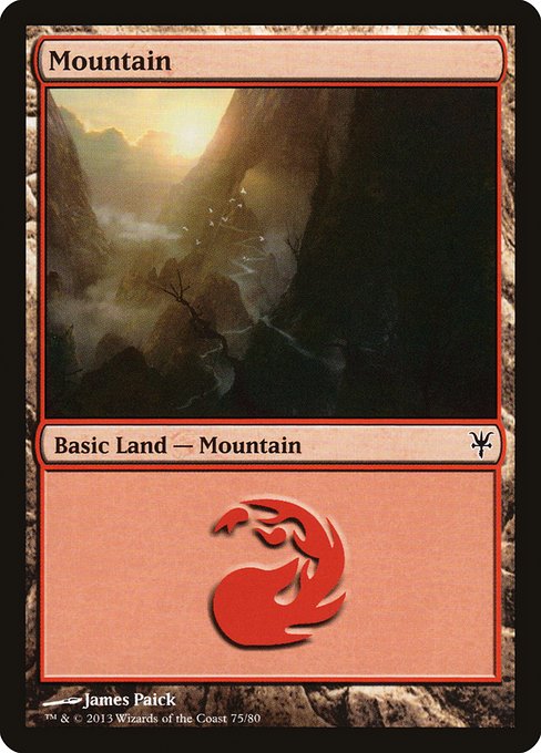 Mountain - Duel Decks: Sorin vs. Tibalt Common Card