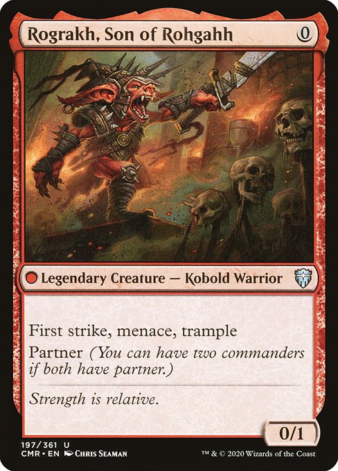 Rograkh, Son of Rohgahh - Commander Legends Uncommon Card
