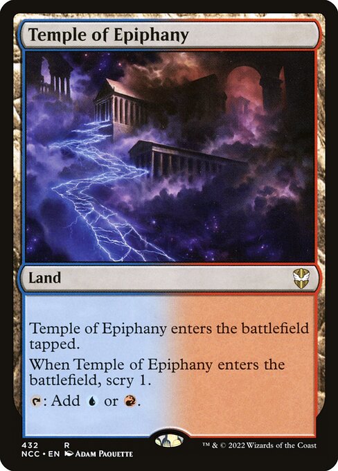 Temple of Epiphany - New Capenna Commander Rare Card