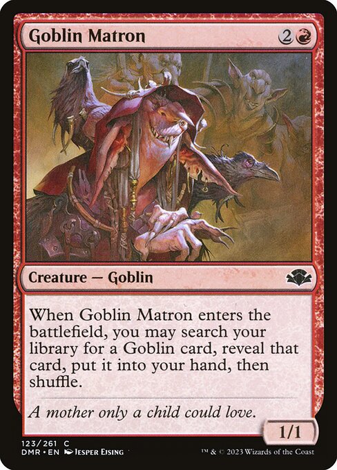 Goblin Matron - Dominaria Remastered Common Card
