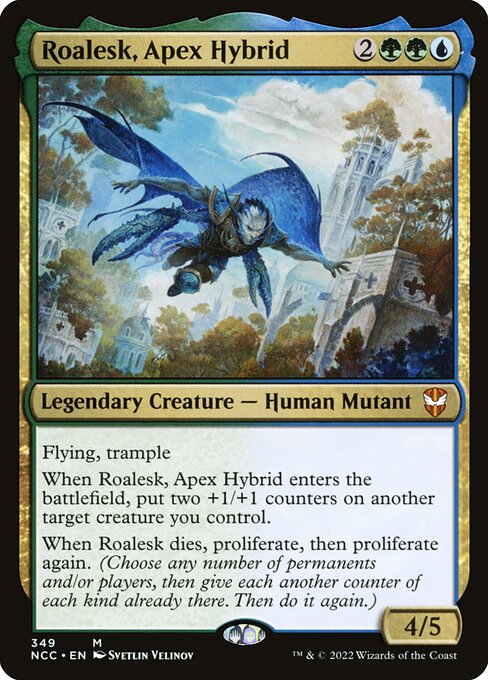 Roalesk, Apex Hybrid - New Capenna Commander Mythic Card