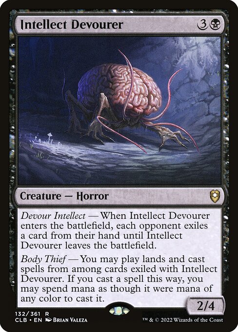 Intellect Devourer - Commander Legends: Battle for Baldur's Gate Rare Card