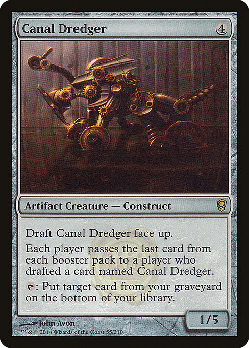 Canal Dredger - Conspiracy Rare Card