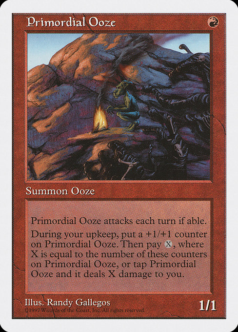 Primordial Ooze - Fifth Edition Uncommon Card