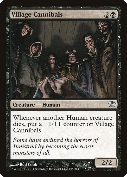 Village Cannibals - Innistrad Uncommon Card