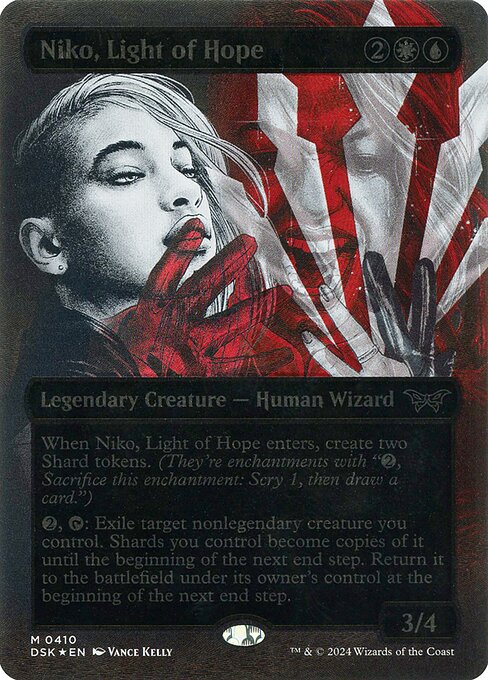 Niko, Light of Hope - Duskmourn: House of Horror Mythic Card