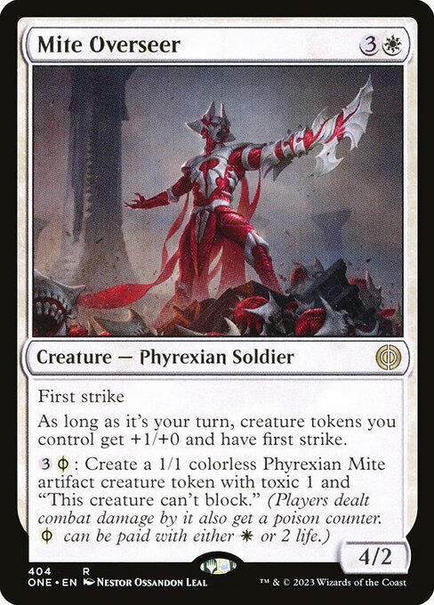 Mite Overseer - Phyrexia: All Will Be One Rare Card