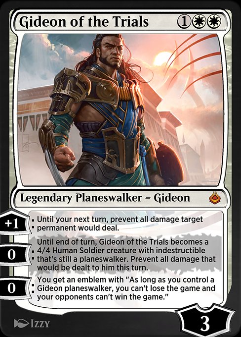 Gideon of the Trials - Amonkhet Remastered Mythic Card