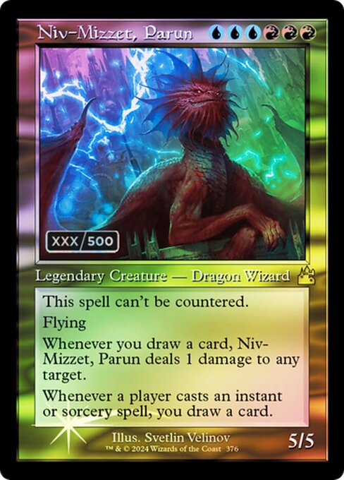 Niv-Mizzet, Parun - Ravnica Remastered Rare Card