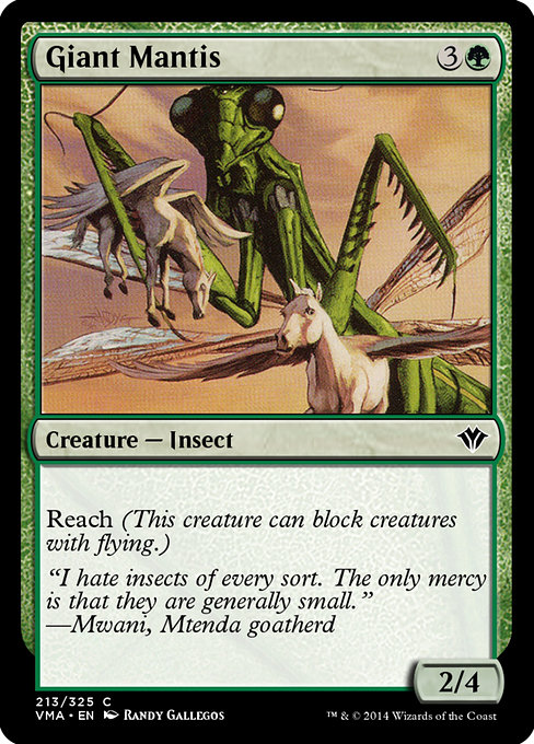 Giant Mantis - Vintage Masters Common Card