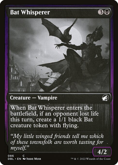 Bat Whisperer - Innistrad: Double Feature Common Card