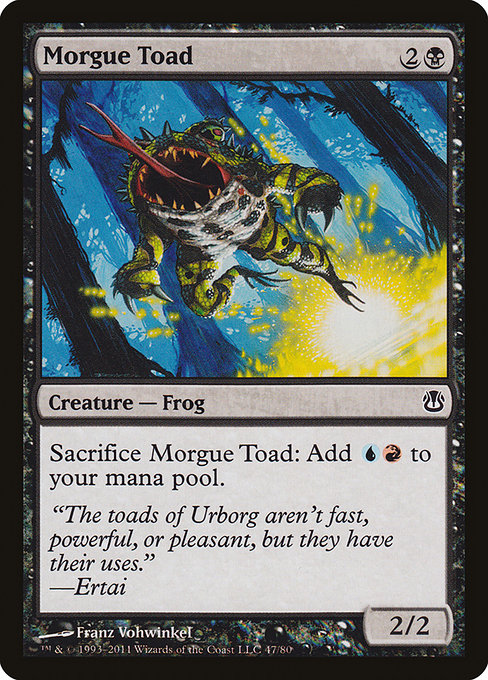 Morgue Toad - Duel Decks: Ajani vs. Nicol Bolas Common Card