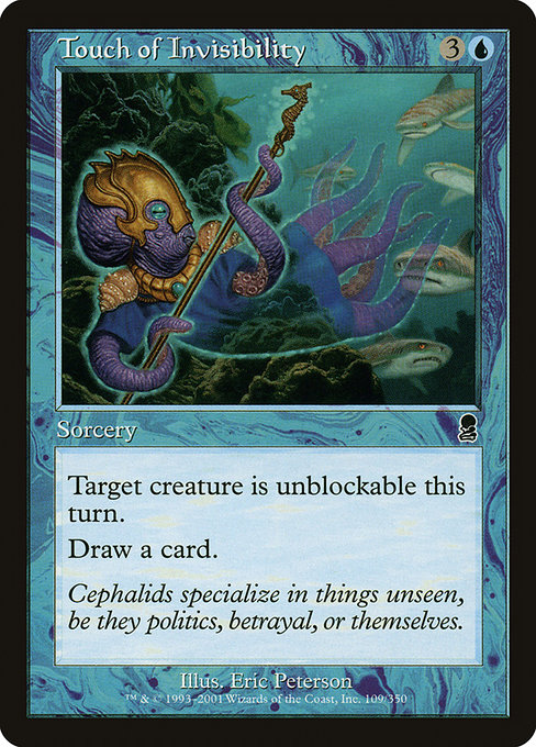 Touch of Invisibility - Odyssey Common Card