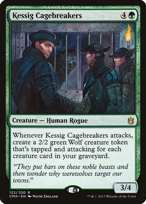 Kessig Cagebreakers - Commander Anthology Rare Card