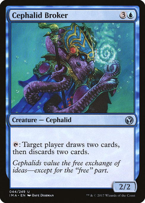 Cephalid Broker - Iconic Masters Uncommon Card