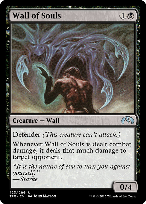 Wall of Souls - Tempest Remastered Uncommon Card