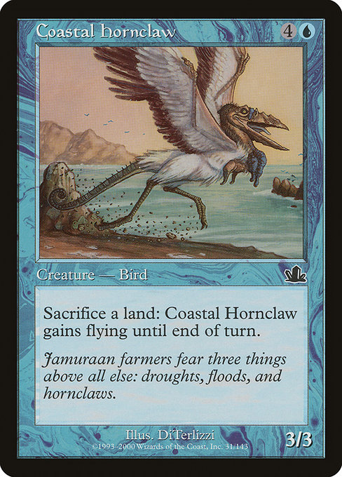 Coastal Hornclaw - Prophecy Common Card
