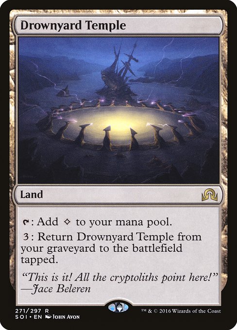 Drownyard Temple - Shadows over Innistrad Rare Card