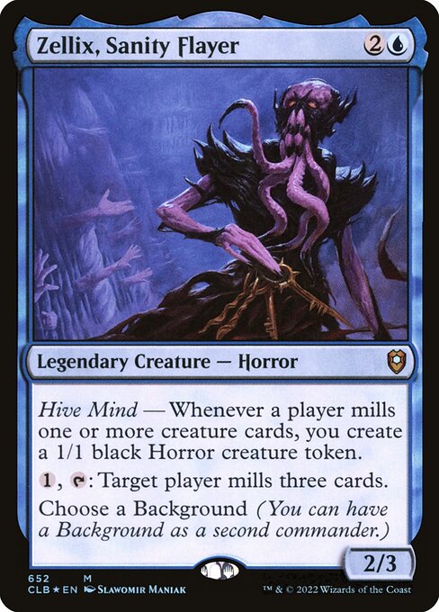 Zellix, Sanity Flayer - Commander Legends: Battle for Baldur's Gate Mythic Card