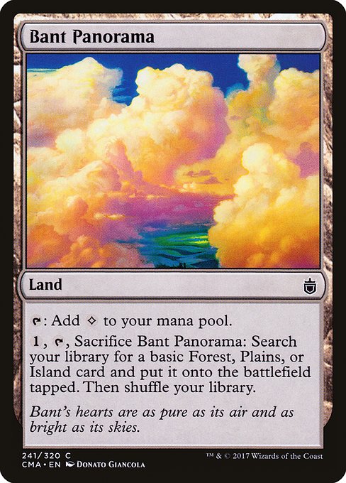 Bant Panorama - Commander Anthology Common Card