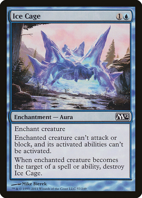 Ice Cage - Magic 2012 Common Card