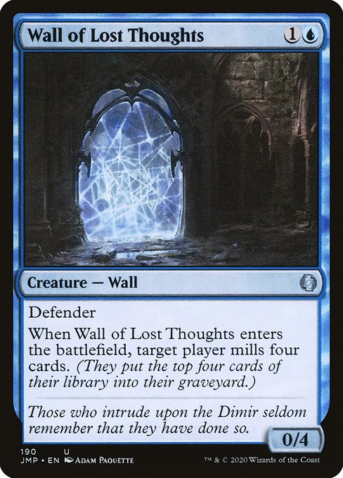 Wall of Lost Thoughts - Jumpstart Uncommon Card