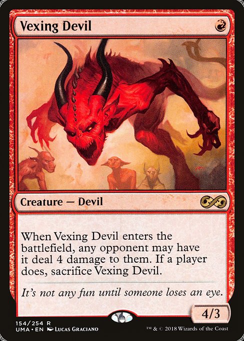 Vexing Devil - Ultimate Masters Rare Card