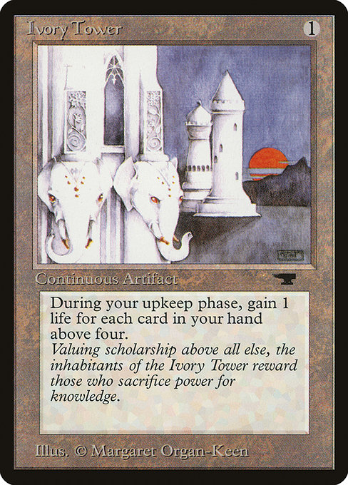 Ivory Tower - Antiquities Uncommon Card