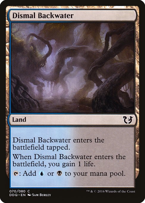 Dismal Backwater - Duel Decks: Blessed vs. Cursed Common Card