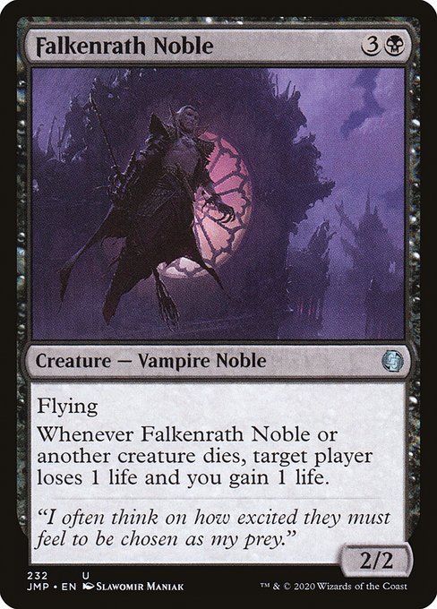 Falkenrath Noble - Jumpstart Uncommon Card