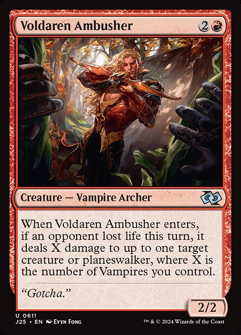 Voldaren Ambusher - Foundations Jumpstart Uncommon Card
