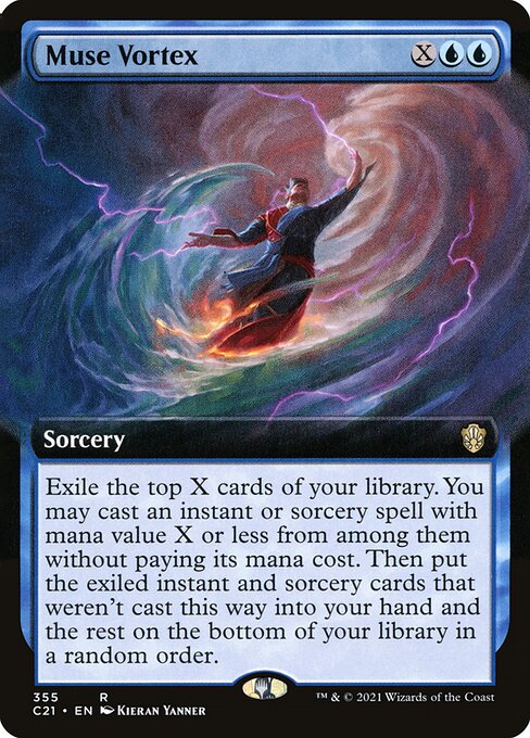 Muse Vortex - Commander 2021 Rare Card