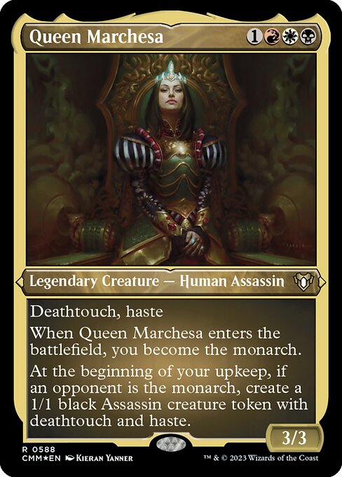 Queen Marchesa - Commander Masters Rare Card