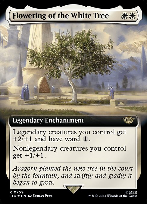 Flowering of the White Tree - The Lord of the Rings: Tales of Middle-earth Rare Card