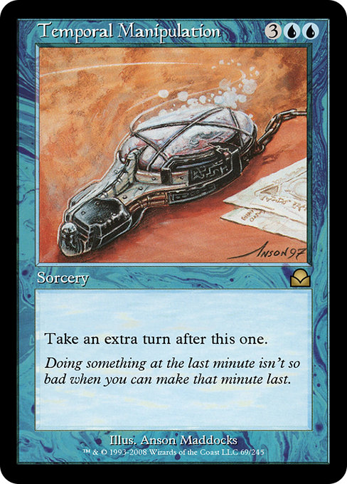 Temporal Manipulation - Masters Edition II Rare Card