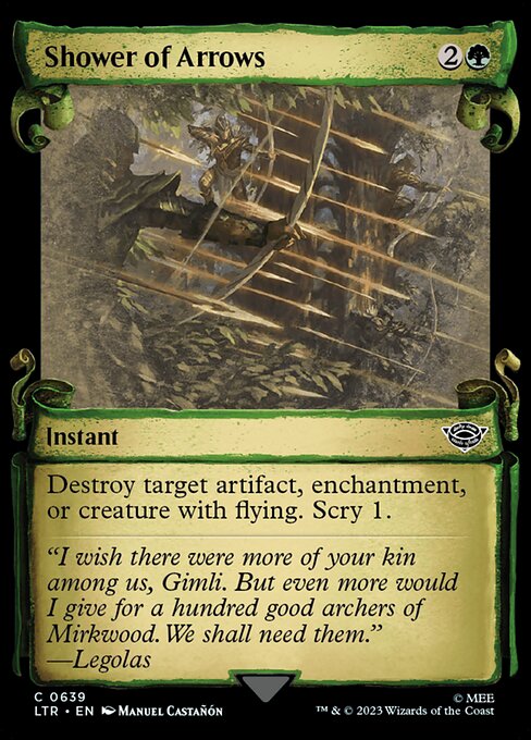 Shower of Arrows - The Lord of the Rings: Tales of Middle-earth Common Card