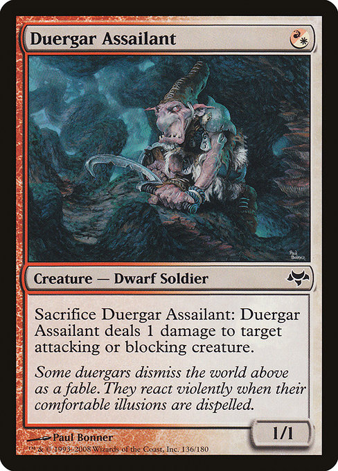 Duergar Assailant - Eventide Common Card