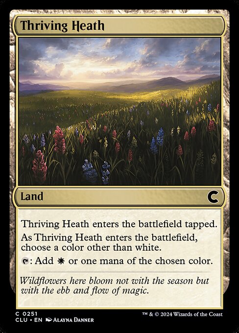 Thriving Heath - Ravnica: Clue Edition Common Card