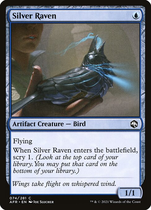 Silver Raven - Adventures in the Forgotten Realms Common Card