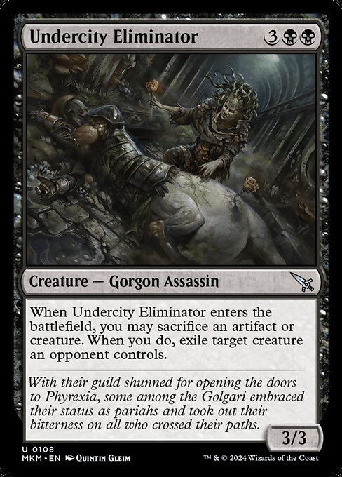 Undercity Eliminator - Murders at Karlov Manor Uncommon Card