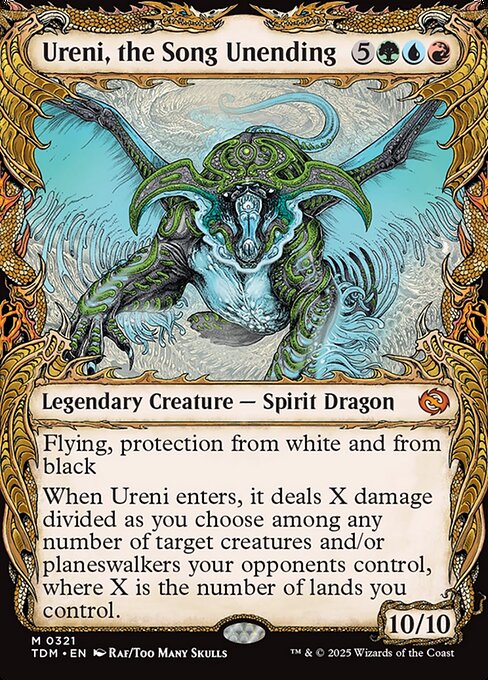 Ureni, the Song Unending - Tarkir: Dragonstorm Mythic Card