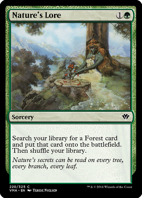 Nature's Lore - Vintage Masters Common Card