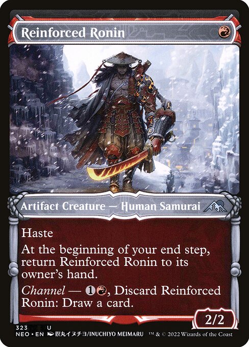 Reinforced Ronin - Kamigawa: Neon Dynasty Uncommon Card