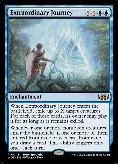 Extraordinary Journey - Wilds of Eldraine Rare Card