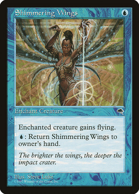 Shimmering Wings - Tempest Common Card