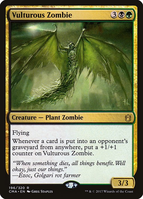 Vulturous Zombie - Commander Anthology Rare Card