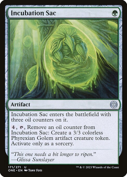 Incubation Sac - Phyrexia: All Will Be One Uncommon Card