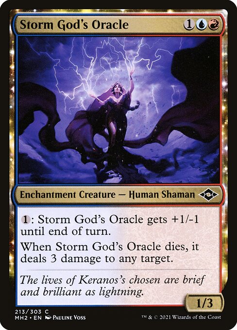 Storm God's Oracle - Modern Horizons 2 Common Card