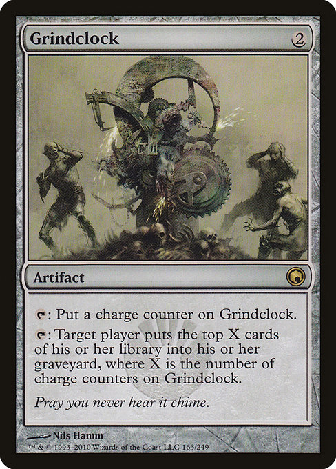 Grindclock - Scars of Mirrodin Rare Card